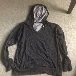 Ideology gray sweatshirt size medium women’s v neck